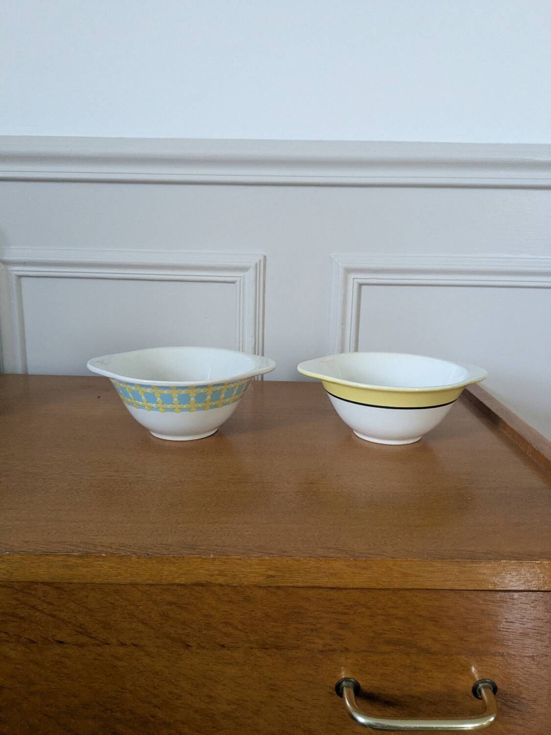 Two vintage bowls