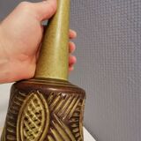 Table lamp from P.M ceramics, Denmark 1970s.