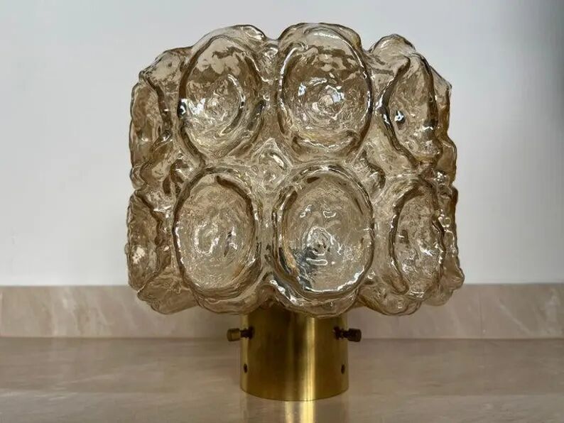 MidCentury Rare Ceiling Flush Mount Limburg, Helena Tynell, Germany, 1960s