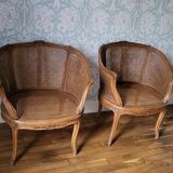 Pair of 19th-century armchairs