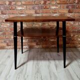 Renovated coffee table with two tops from the 70s
