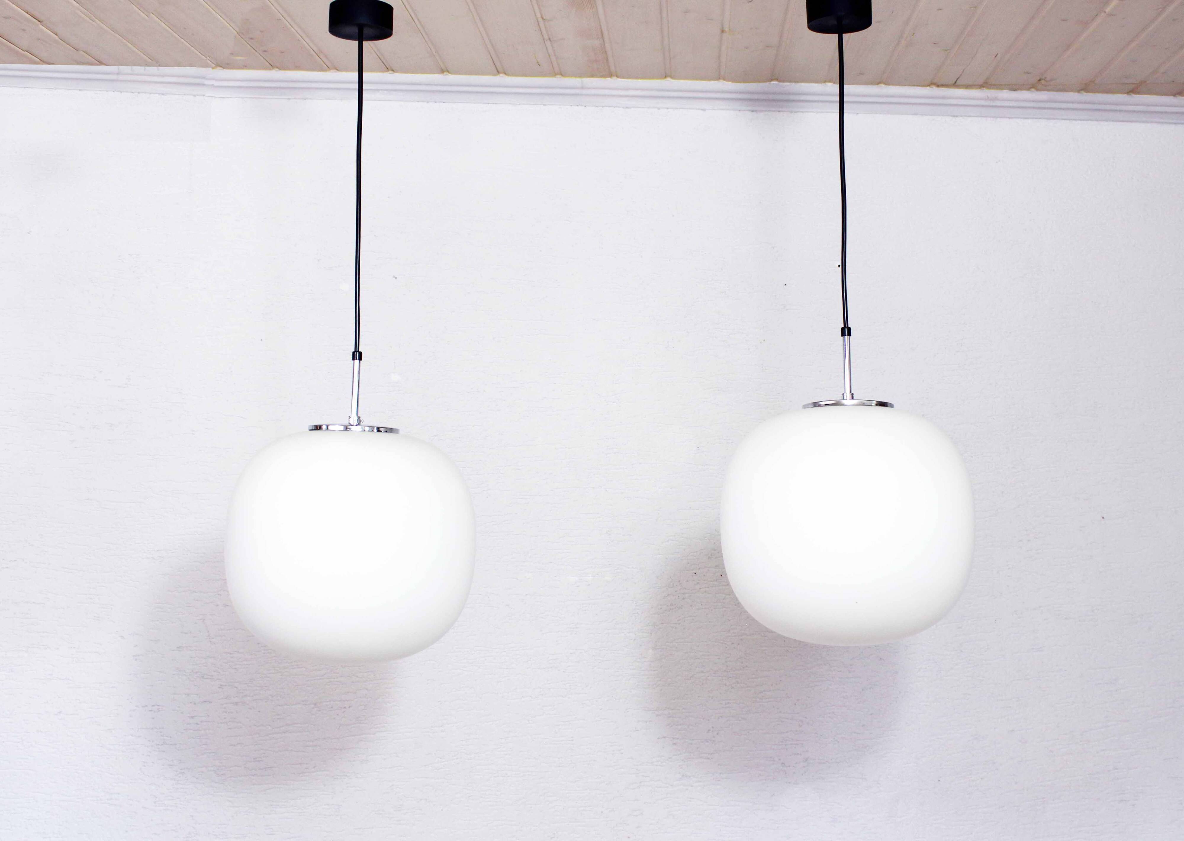 Pair of limburg pendant lights 1970
