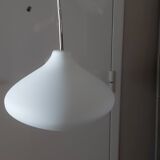 Vintage suspension in white opaline