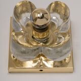 Glass Wall Sconce by Sische, Germany, 1970s