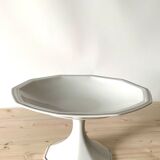Plate mounted porcelain limoges