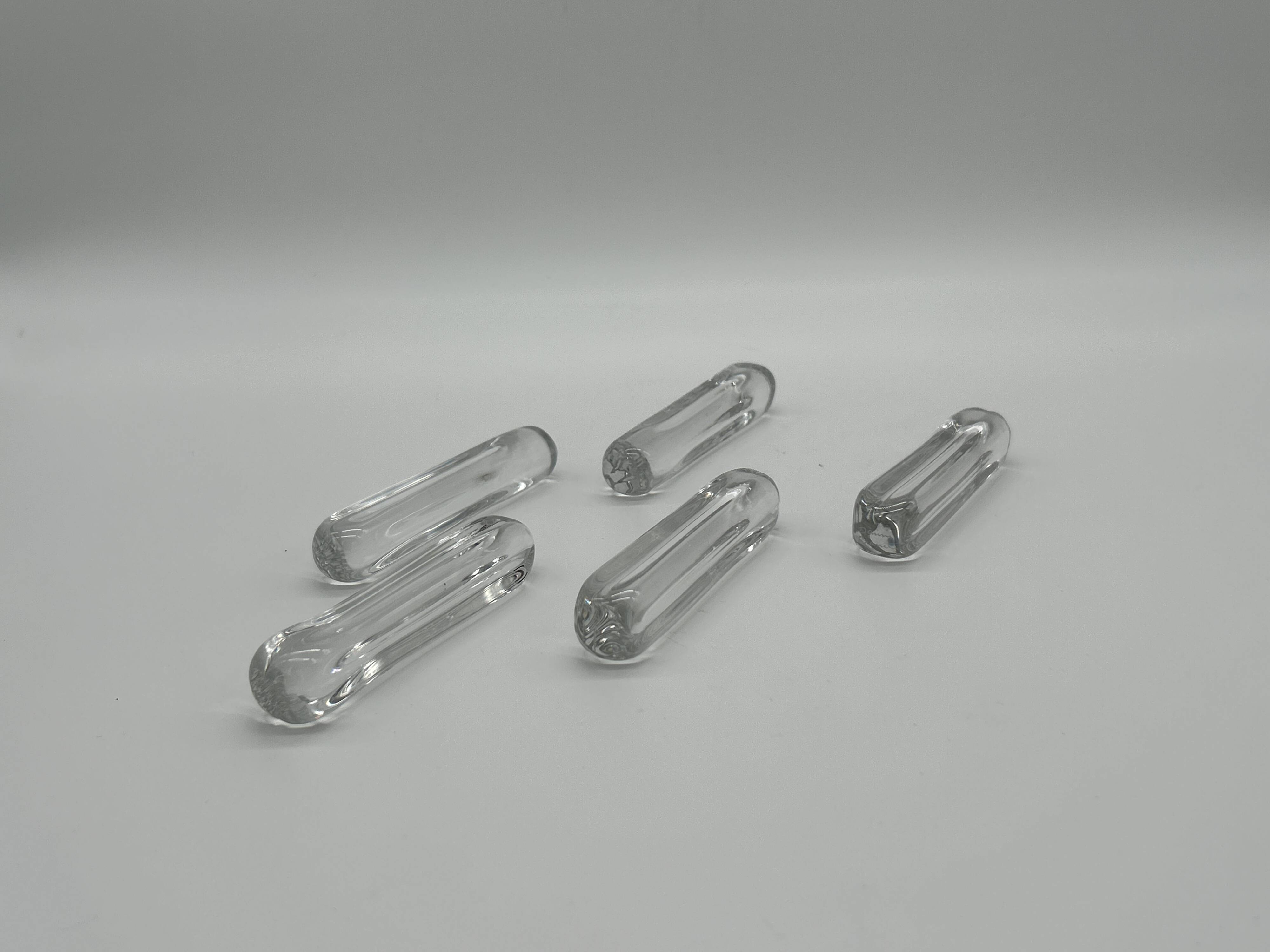 5 porte-couteaux en cristal de daum