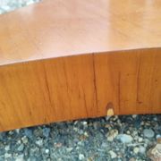 Antique Empire style pedestal table with marble top