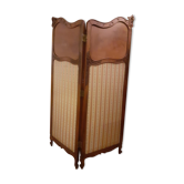 Paravent de boutique, ancienne cabine de magasin, essayage de vêtement pour femme début XX eme..