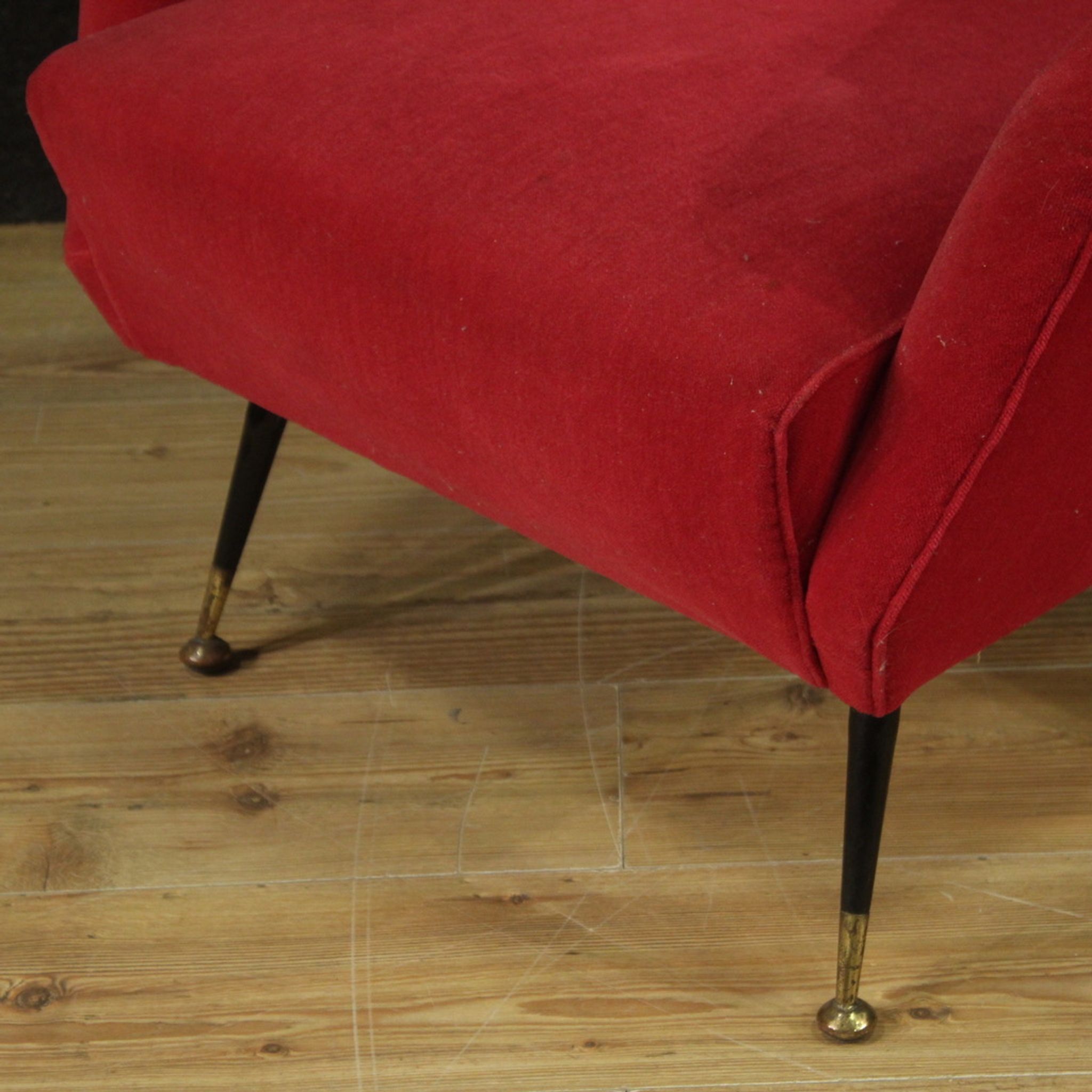 Paire de fauteuils italiens des années 60