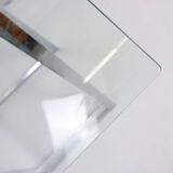 Mid-Century Chrome Trestles Desk, 1970s