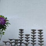 30 stainless steel cups 1970 Guy Degrenne