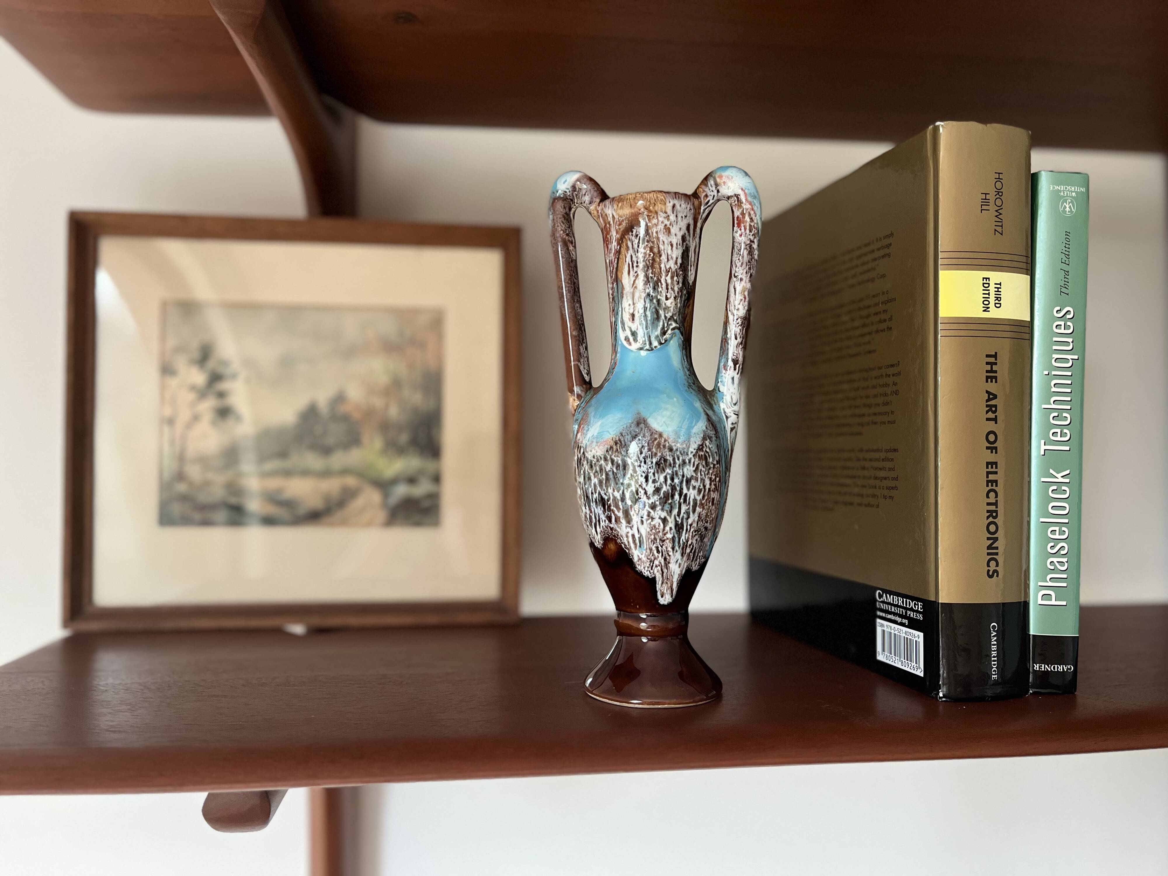 Amphora-type Fat Lava vase