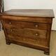 Commode en bois Louis Philippe du 19è siècle