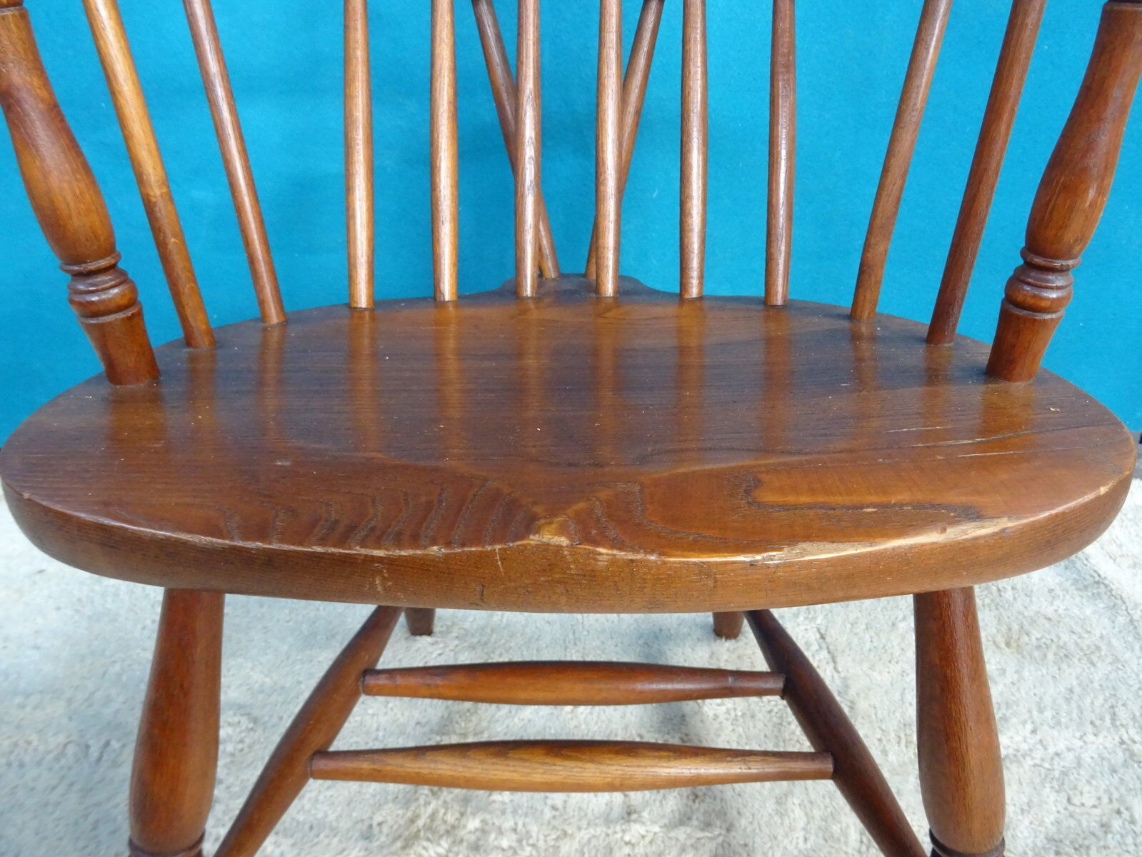 Pair of Scandinavian fan armchairs