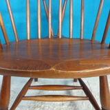 Pair of Scandinavian fan armchairs