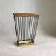 Umbrella holder with teak elements,  60s