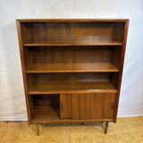 Mid Century Retro Teak Bookcase / Display Cabinet by Herbert E. Gibbs 1960