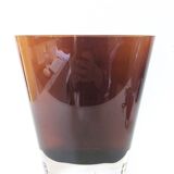 Murano crystal vase, mid-20th century