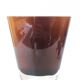 Murano crystal vase, mid-20th century