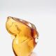 Ashtray - Morano Sommerso - Amber - 1960