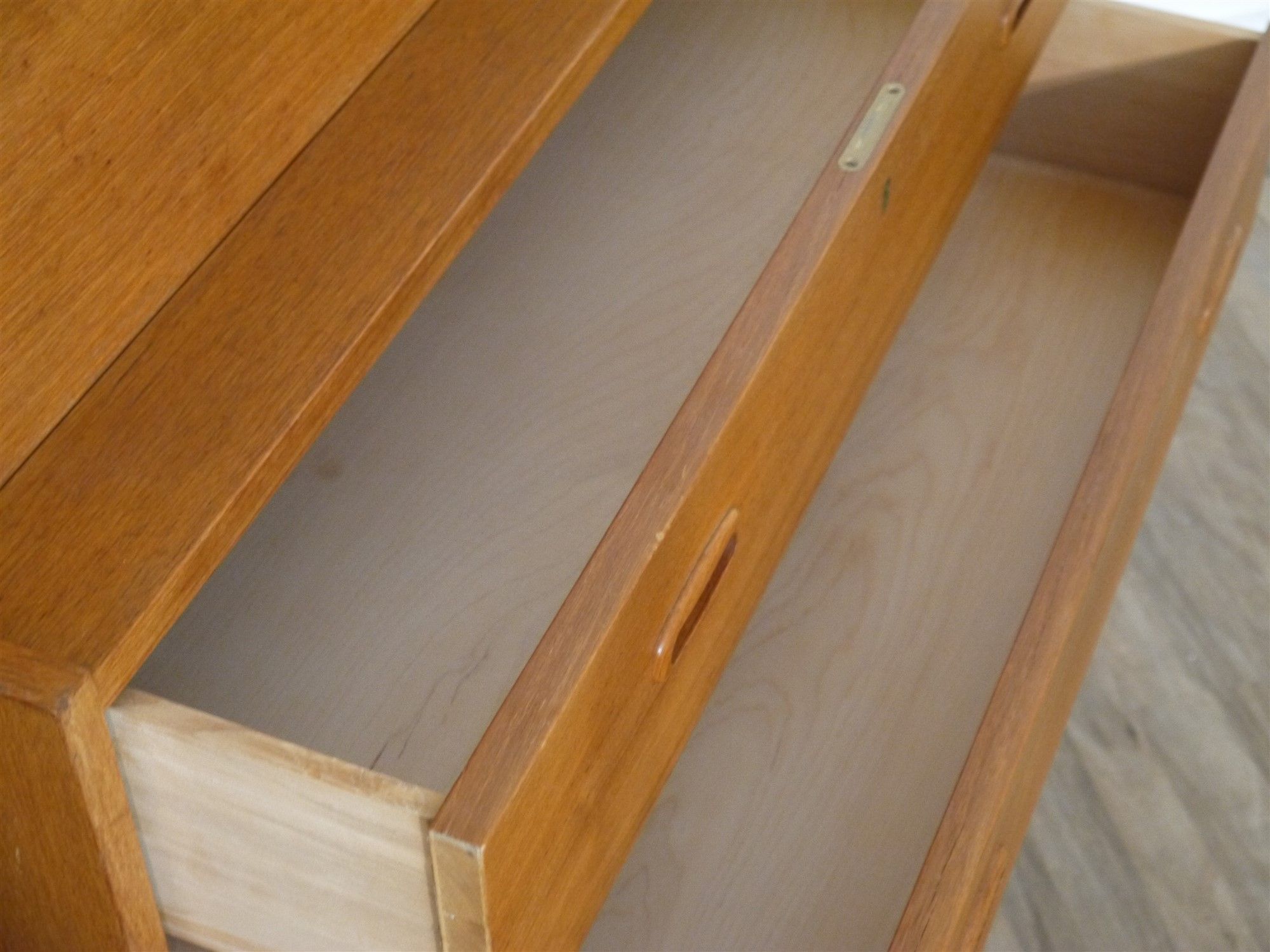 Scandinavian secretary in teak 1960