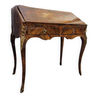 Escritorio / Desk with slope / donkey, Luis XV, Palosanto, fs XVIII - pps.