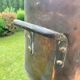 Large copper cauldron 19th