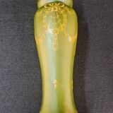Vase en verre daté 1717