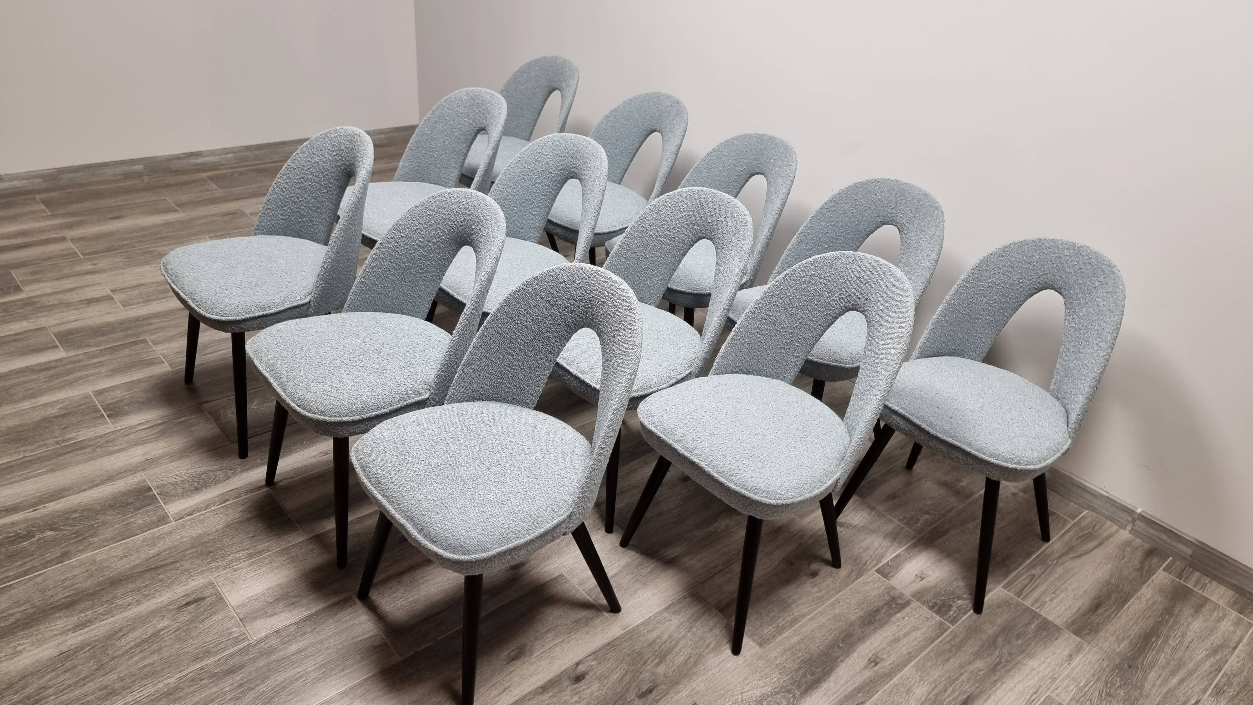 Chaises de Salle à Manger par Antonin Suman, 1960s, Set de 12