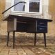 Bureau industriel Strafor en métal, années 60