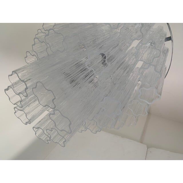 Sputnik chandelier in Murano glass, Mazzega style,