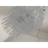 Sputnik chandelier in Murano glass, Mazzega style,