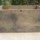 Old crate has plums wood