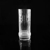 6x Christian Dior Crystal Longdrink Glasses - 1980s Art Deco Revival