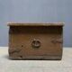 Antique painted Swedish wooden chest