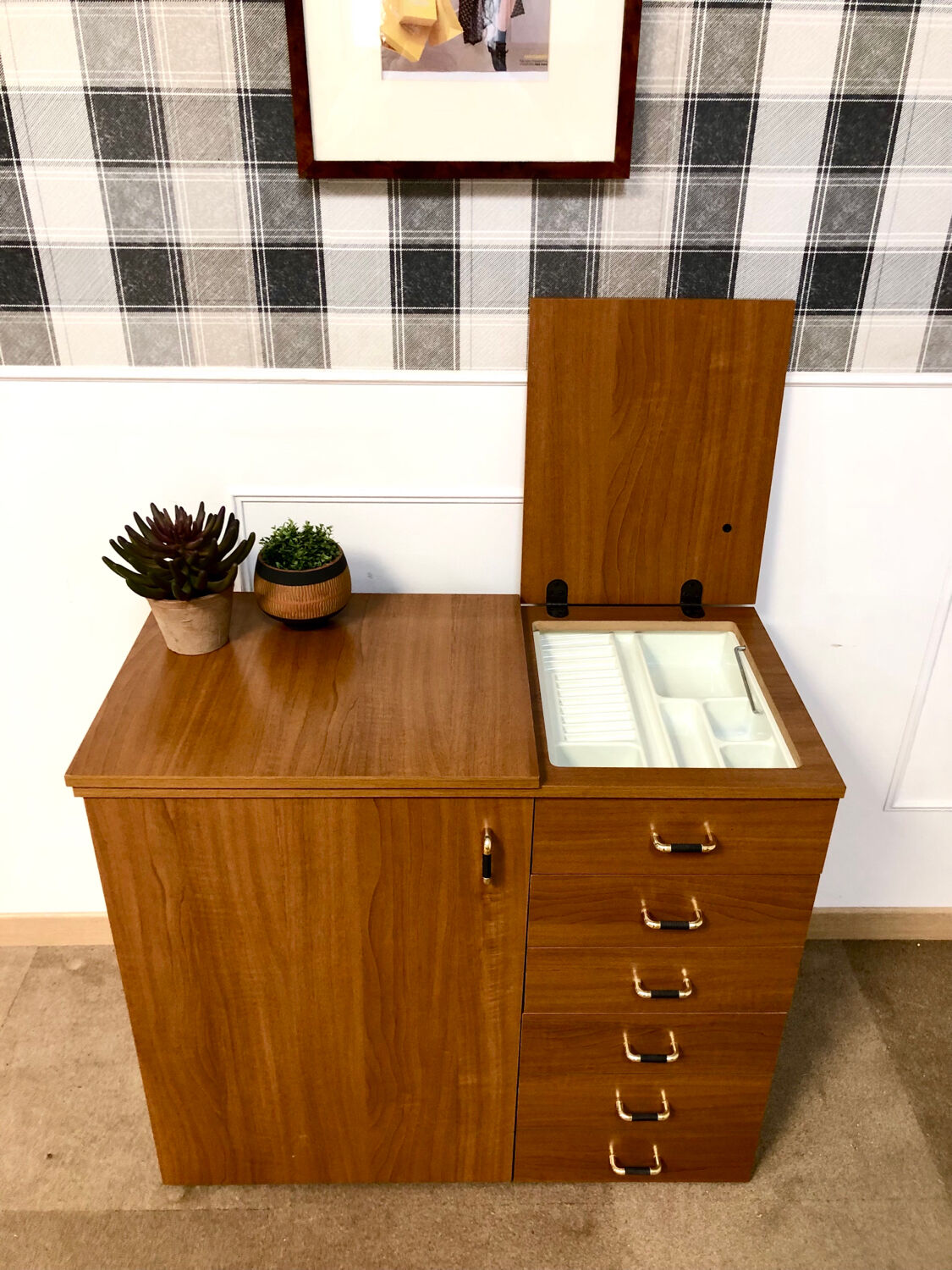 Vintage storage cabinet