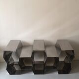 Metal floor library 1970