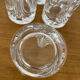 Set of 6 crystal whisky glasses