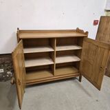 Oak sideboard 1970 Guillerme and Chambron for Your Home Circa edition
