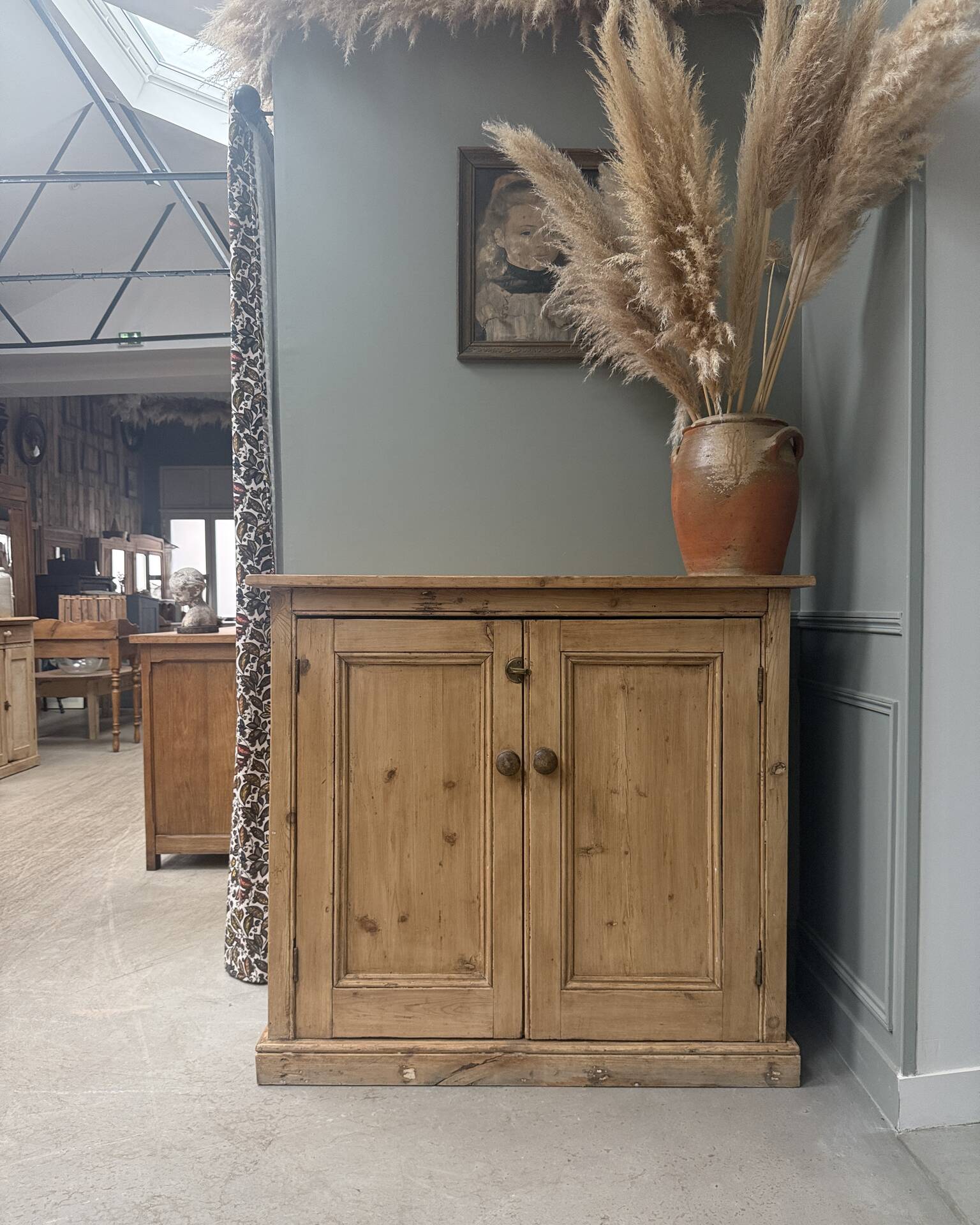 English pine buffet (renovated)
