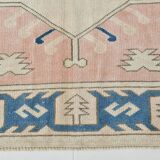 5x7 Peach & Blue Contemporary Vintage Rug, 154x226Cm SK22969