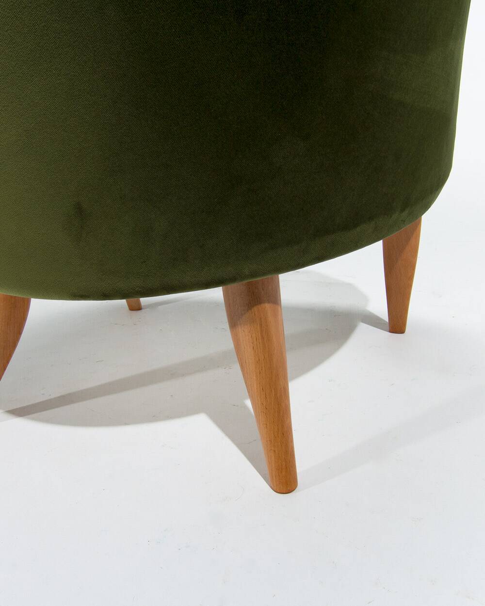 Little Adam Chair by Kerstin Horlin-Holmquist in Green Velvet, Swedish 1950's