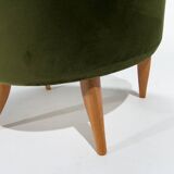 Little Adam Chair by Kerstin Horlin-Holmquist in Green Velvet, Swedish 1950's