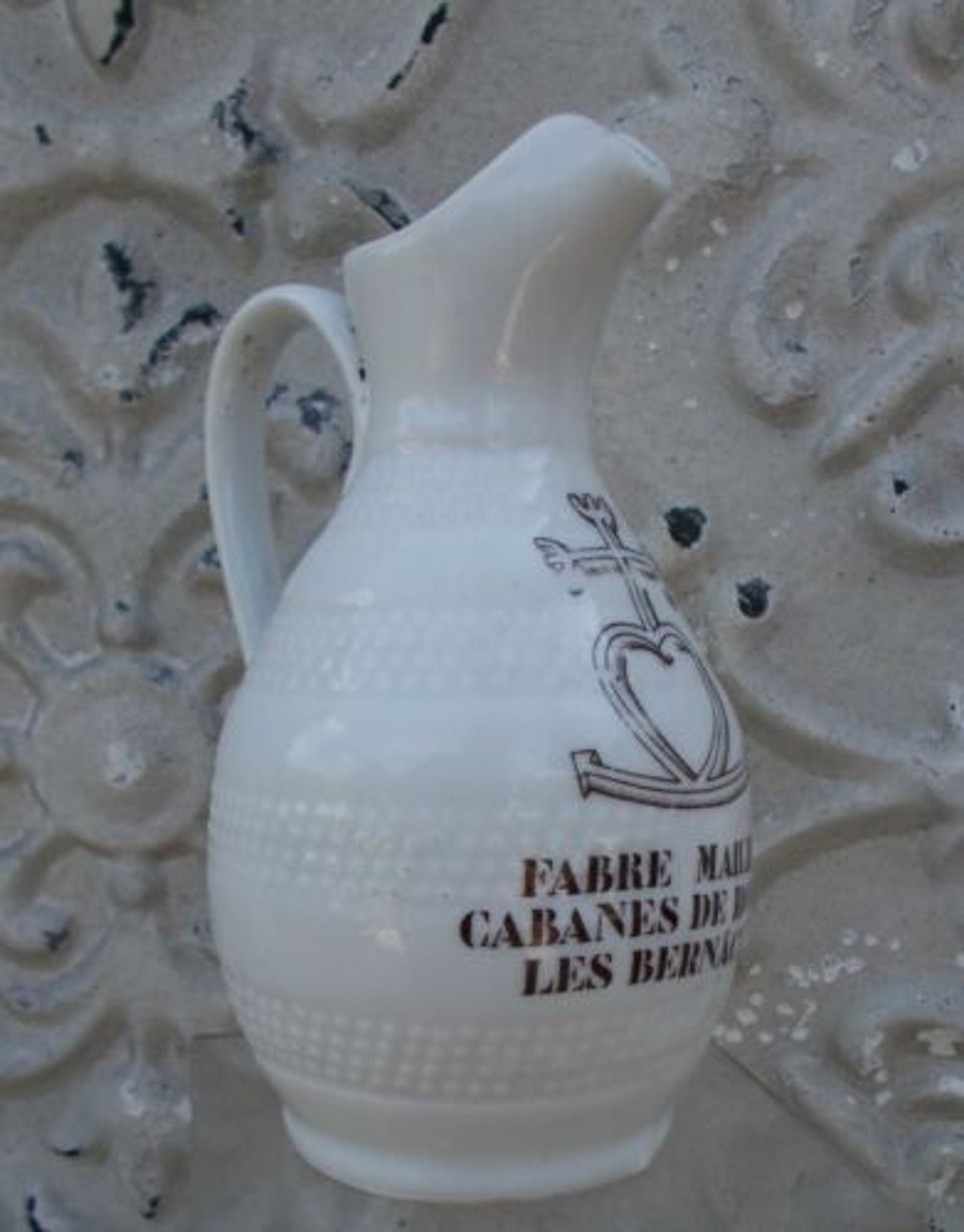 Pichet verseur Manades porcelaine de Paris Fabre Mailhan