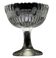 Basket-shaped pressed glass sugar bowl, Ząbkowice, Poland, 1970s