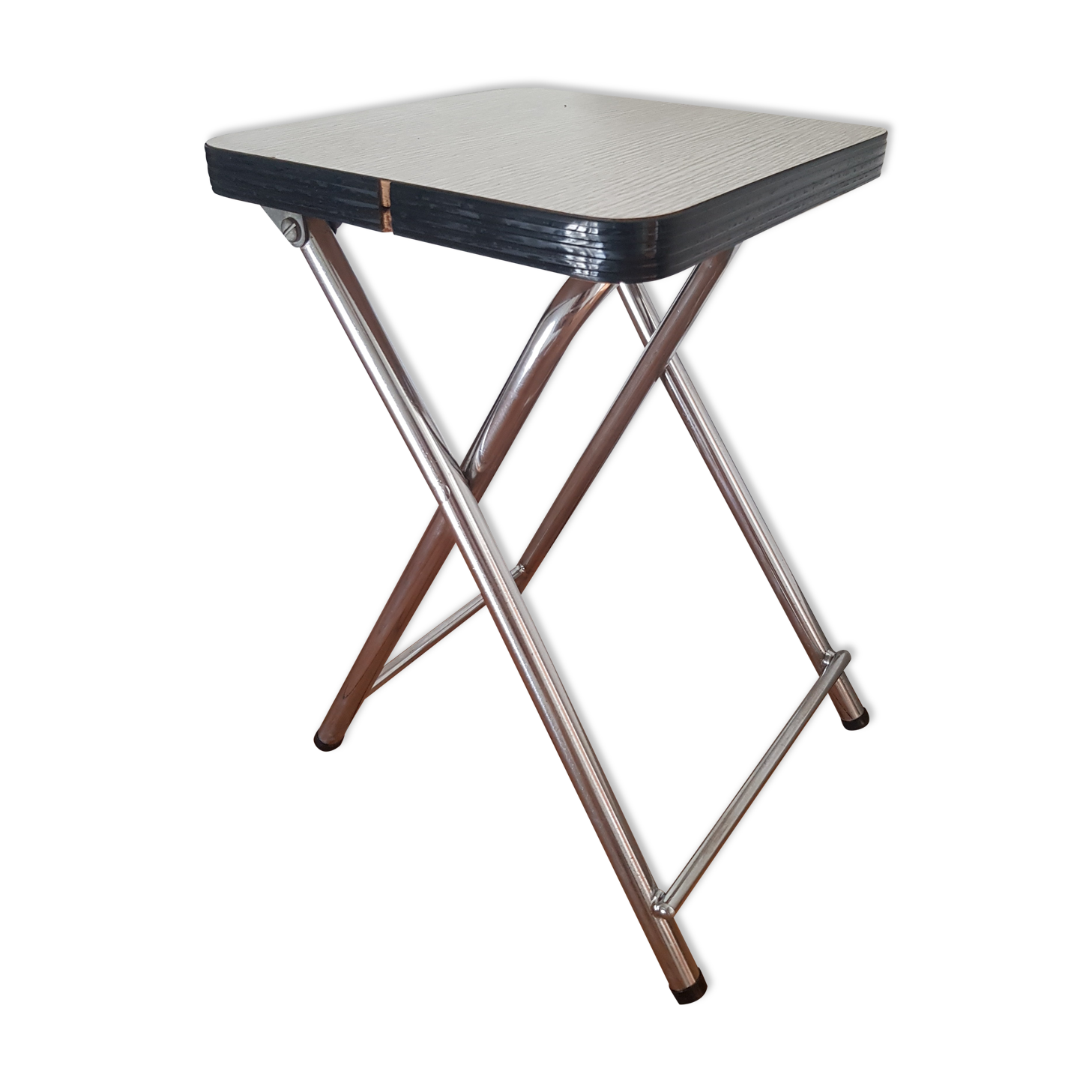 Folding stool in formica