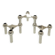 Three candle holders Fritz Nagel and Caesar Stoffi for BMF