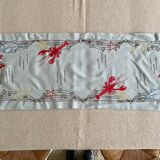Table set "lobsters & shells" 1 table runner, 6 small sets and 6 napkins