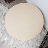 Rattan round table