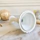Antique porcelain candle holder